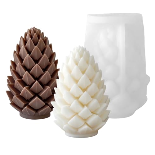 Christmas Pinecone Candle Mold
