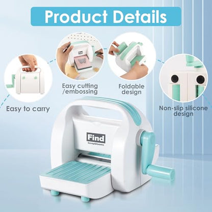 3'' Opening Mini Die Cutting and Embossing Machine for DIY Crafts