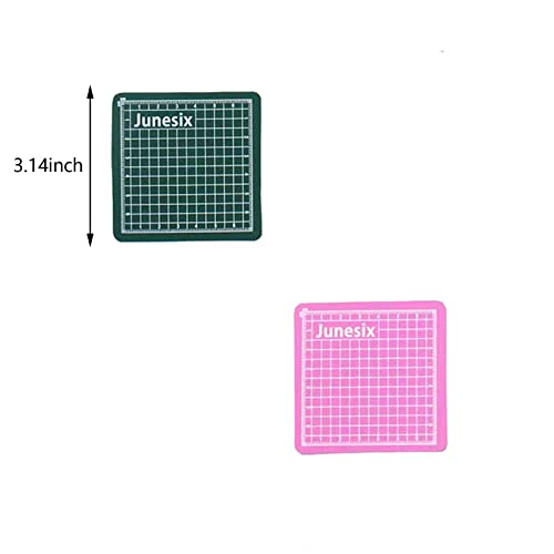 4PCS Mini Cutting Pad Self Healing Craft Mat Small Sewing Cutting Mat Non (4 Count)