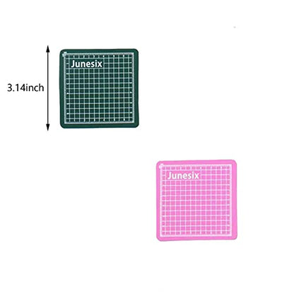 4PCS Mini Cutting Pad Self Healing Craft Mat Small Sewing Cutting Mat Non (4 Count)