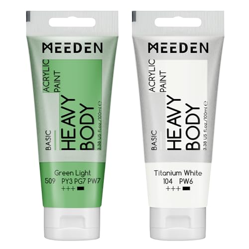Acrylic Paint Green Light (6.76 Fl Oz)