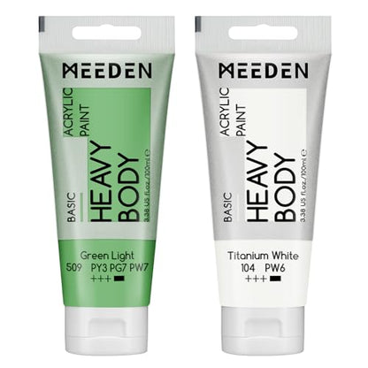 Acrylic Paint Green Light (6.76 Fl Oz)