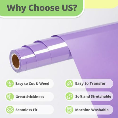 Lilac HTV Vinyl Roll