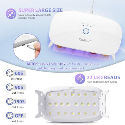 200g UV Resin Kit with Light