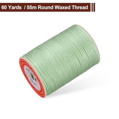 Leather Sewing Waxed Thread 0.8mm 60Yards