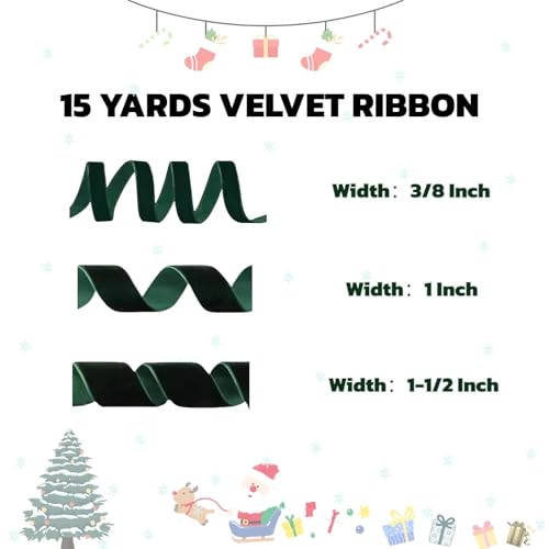 15 Yards Velvet Ribbon 3