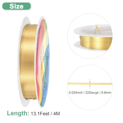 0.6 mm 22 Gauge Copper Wire for Jewelry Making