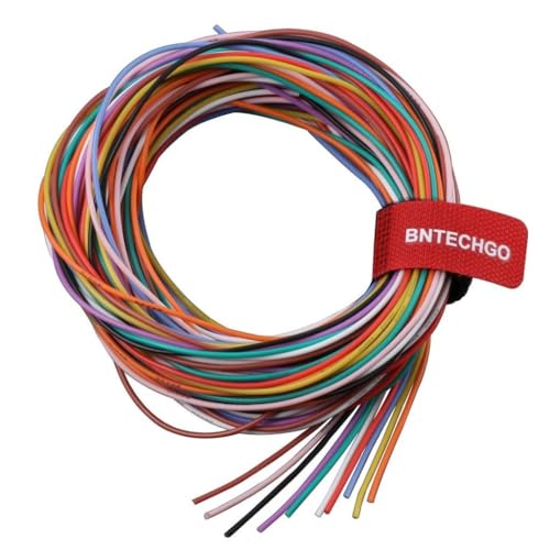 26 AWG Silicone Wire Kit 10 Color Each 5ft Stranded Tinned Copper