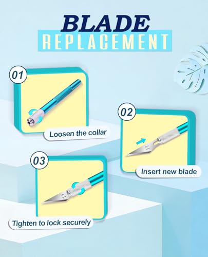 Precision Craft Knife with 10 Extra #11 Blades (11 Count)