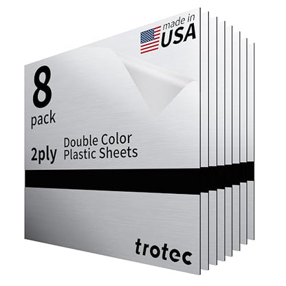 Metallic Looking Acrylic Sheet (8 Count)