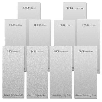 Diamond Sharpening Stone Set (10 Count)