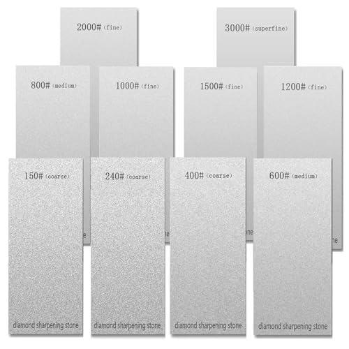 Diamond Sharpening Stone Set (10 Count)