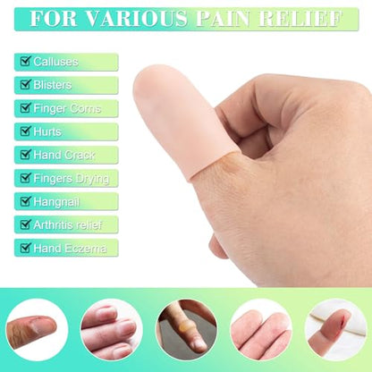 10pcs Gel Finger Cots (10 Count)