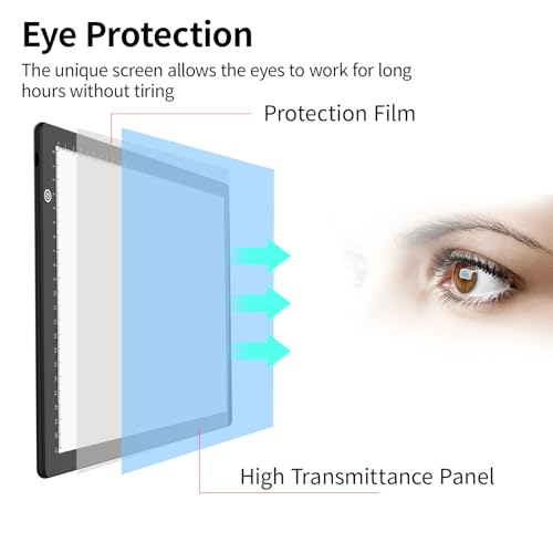 A4 LED Tracing Light Box with 4 Clips
