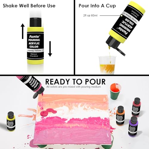 Acrylic Pouring Paint Set (71 Fl Oz)