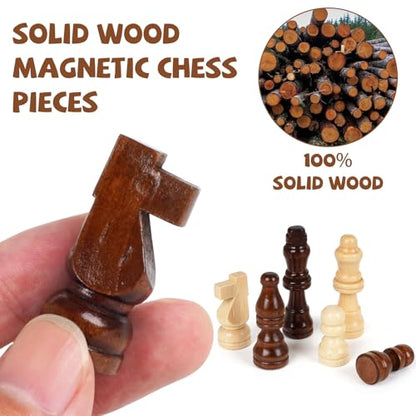 Magnetic Travel Chess Set 12