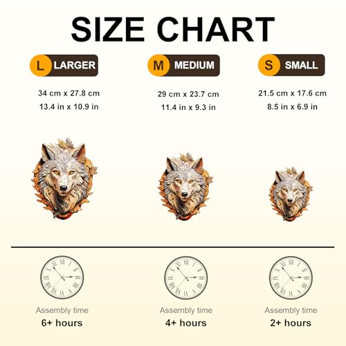 Wooden Puzzle for Adults (190 Count)