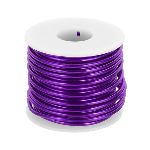 9 Gauge Anodized Aluminum Craft Wire Bendable Bonsai Training Wire 56 Feet 3mm for Sculpting Crafts Wreath Floral Beading Jewelry Making