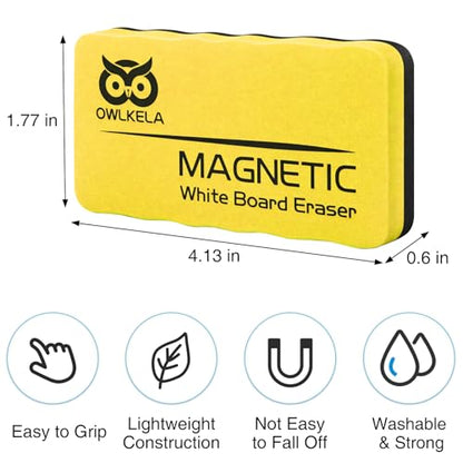8 Pcs Dry Erase Erasers