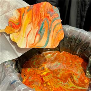 54 Pcs Water Marbling Paint Kit