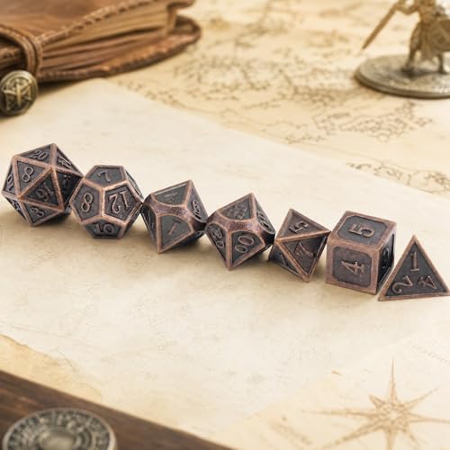 Metal DND Dice Set