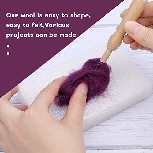 Wool Roving Bulk (8.8 Ounce)
