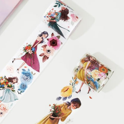 Pre Cut Carefree Wide Washi Tape