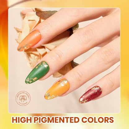 Beetles Fall Gel Nail Polish Set (5 Fl Oz)