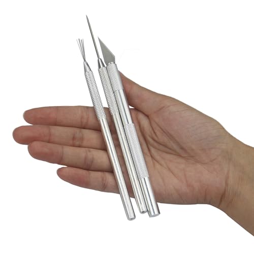 3 in 1 Clay Needle Tools Sculpting Ceramics Pottery Carving Tools for Model Clay Supplies