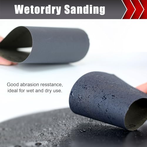 800 Grit Wet Dry Sandpaper (12 Count)
