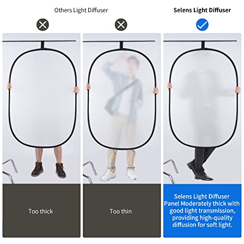 Soft White Diffuser Foldable Light Diffuser Light Diffusion Panel
