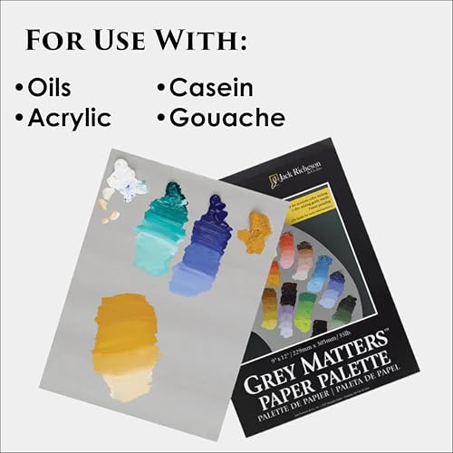 Grey Matters Disposable Paper Palette 12” x 16” (2 Count)