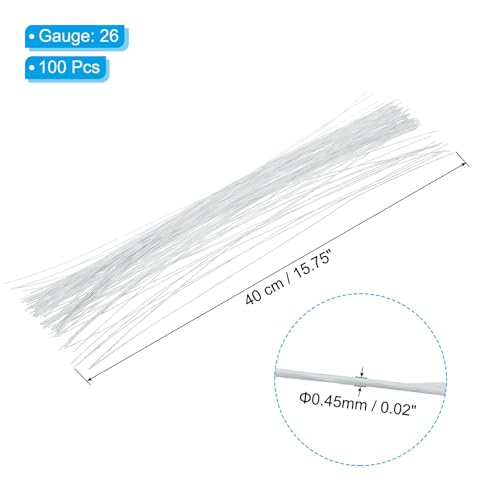 26 Gauge 16" Floral Stem Wire