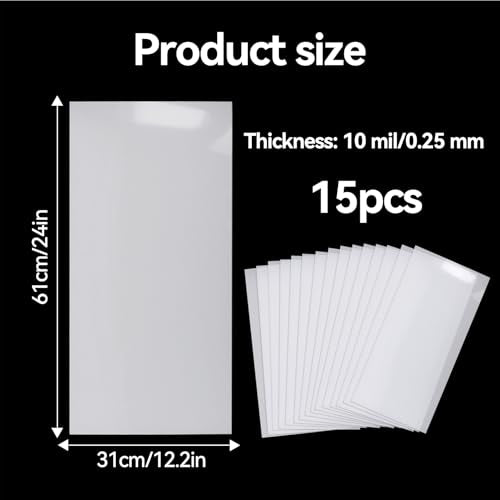 15 Sheets Mylar Sheet (15 Count)