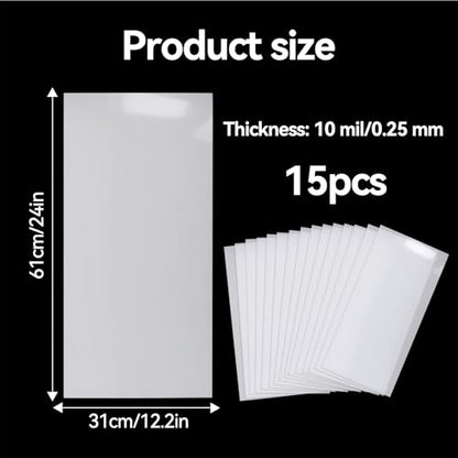 15 Sheets Mylar Sheet (15 Count)