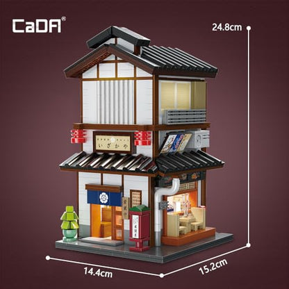 Master C66019W Japanese Style Yakitori Izakaya House Building Set