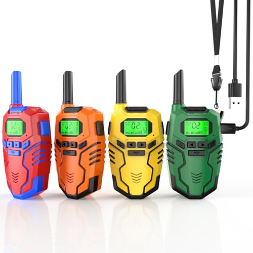 Walkie Talkies for Kids Rechargeable Long Range 2 Way Radios