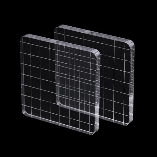 2Pcs Clear Stamp Blocks Set (2 Count)
