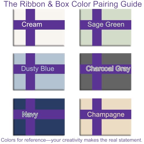 1 Inch Purple Ribbon 50Yards