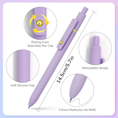 Fine Point Colored Pens (6 Count)