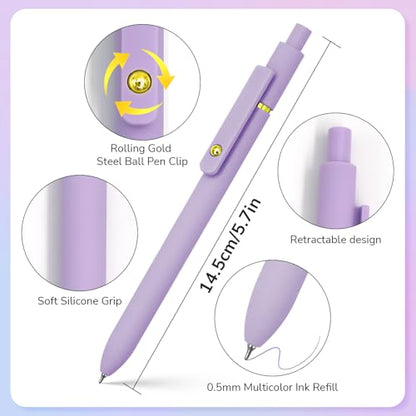 Fine Point Colored Pens (6 Count)