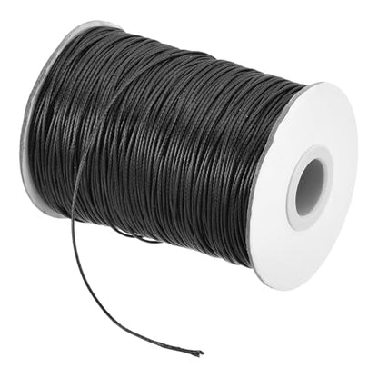 Waxed Cord 1mm Waxed Polyester Cord 175 Yard Wax String for Bracelet Making