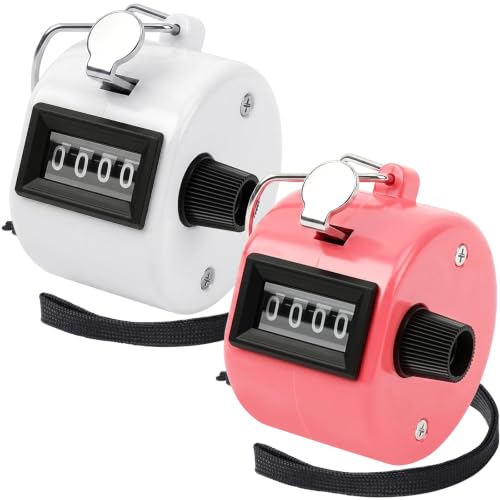 2Pcs Plastic Hand Tally Counter 4
