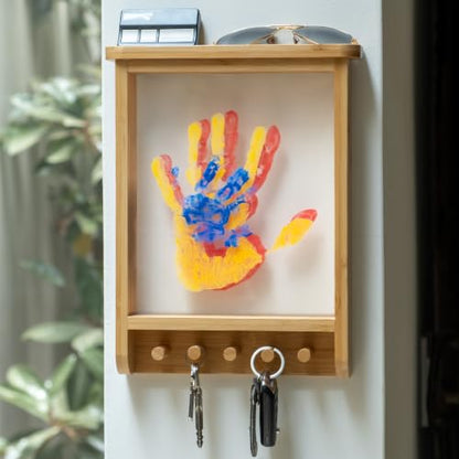 Family Handprint Kit & Key Holder