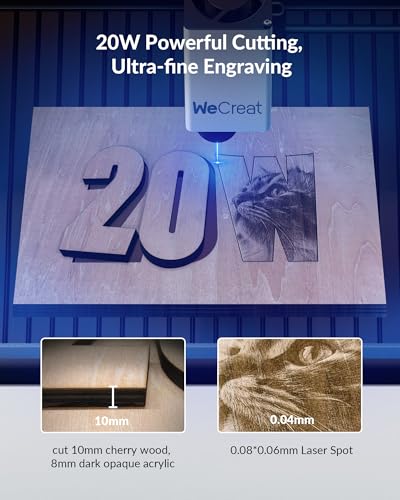 Vision 20W Desktop Laser Engraver
