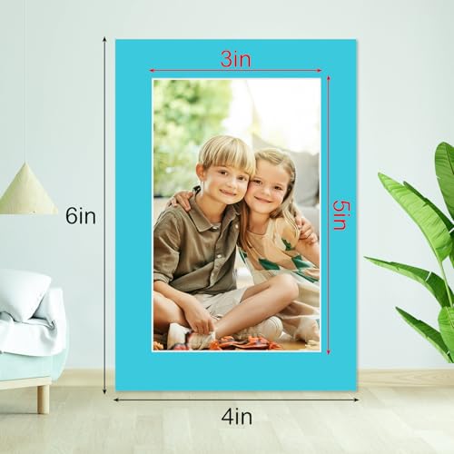 15 Pack 4x6 Picture Mats for 3x5 Photos