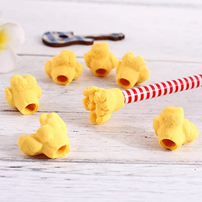 Pencil Top Erasers 36 Pack Popcorn Pencil Erasers Toppers Cap Erasers for Kids Cute Fun Novelty Food Erasers for Student School Supplies Prize Gifts Party Favors (36 个)