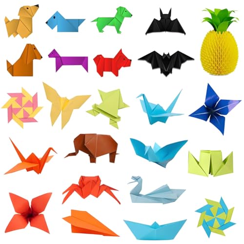 A4 Origami Paper Black 100 Sheets (100 Count)