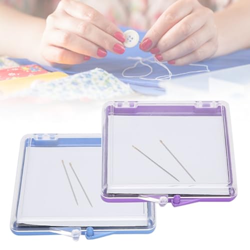 2Pcs Magnetic Needle Case Set