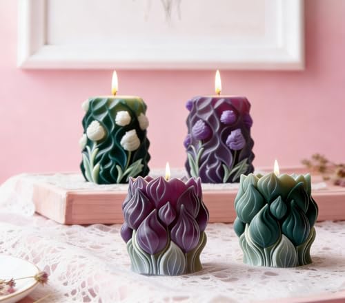 Cylinder Candle Molds